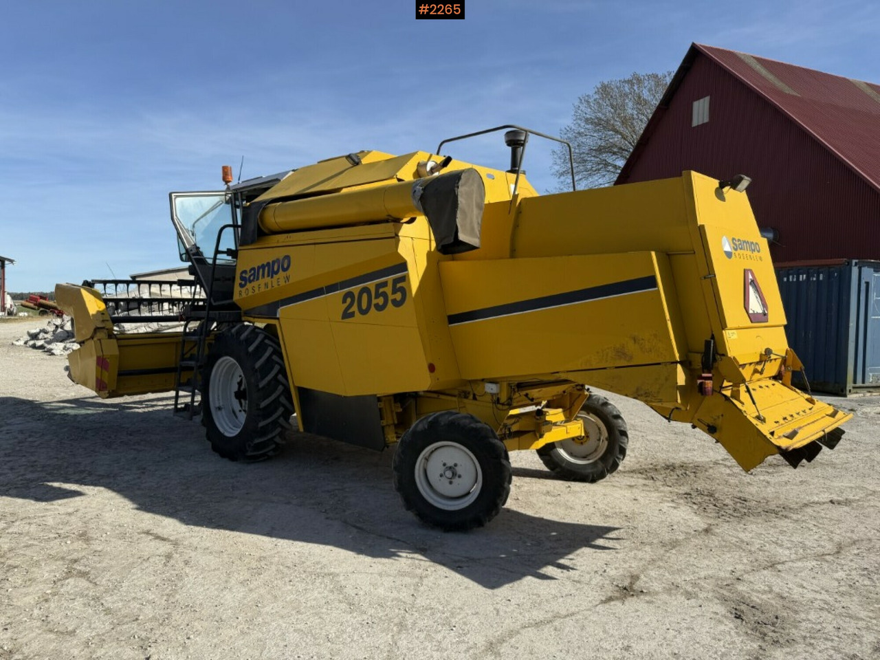 Combine harvester, Sampo Rosenlew 2055 14-foot (See video) - 联合收割机:图3 Combine harvester, Sampo Rosenlew 2055 14-foot (See video) - 联合收割机:图3