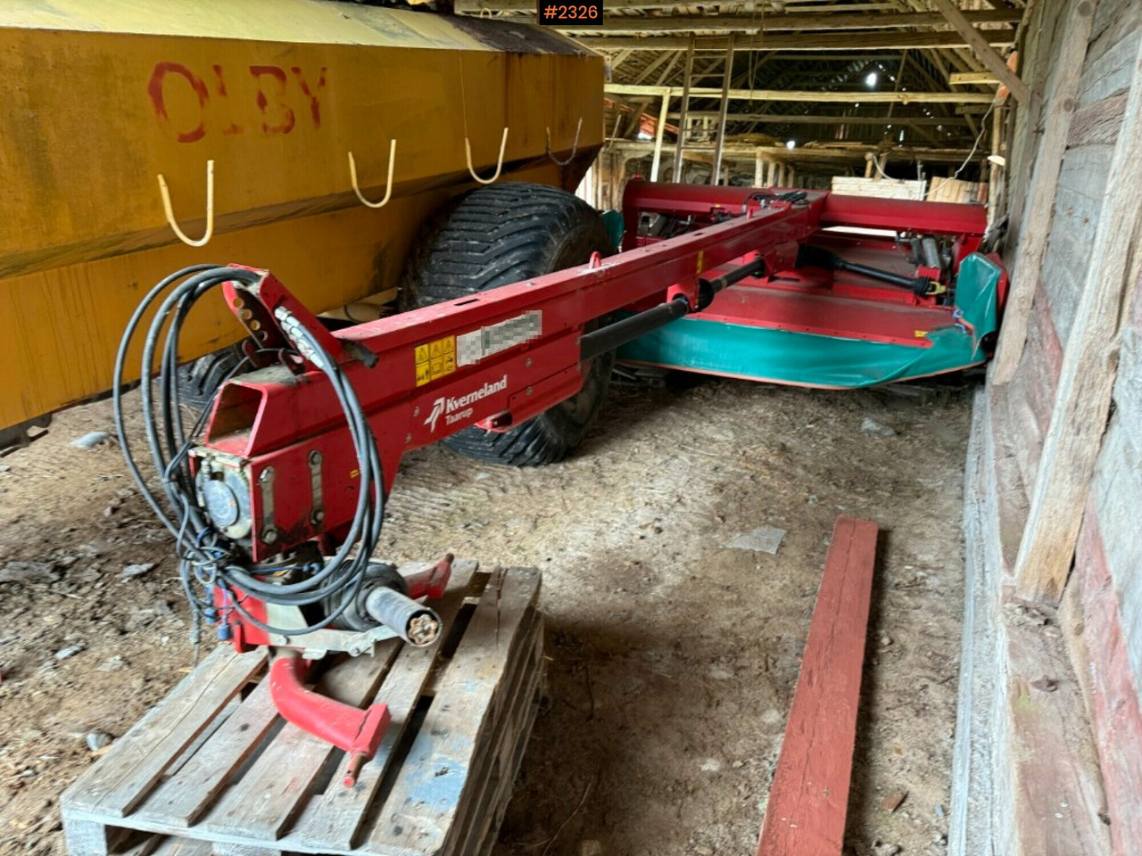 Mower Conditioner Kverneland 4332 CT - 干草和饲料设备:图1 Mower Conditioner Kverneland 4332 CT - 干草和饲料设备:图1