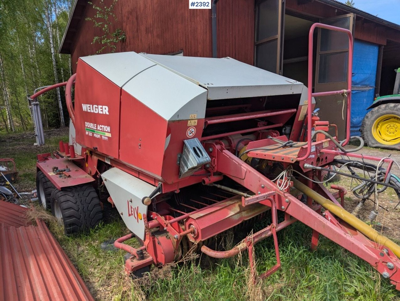 Round baler / Combination baler Welger double action 220 profi - 干草和饲料设备:图3 Round baler / Combination baler Welger double action 220 profi - 干草和饲料设备:图3