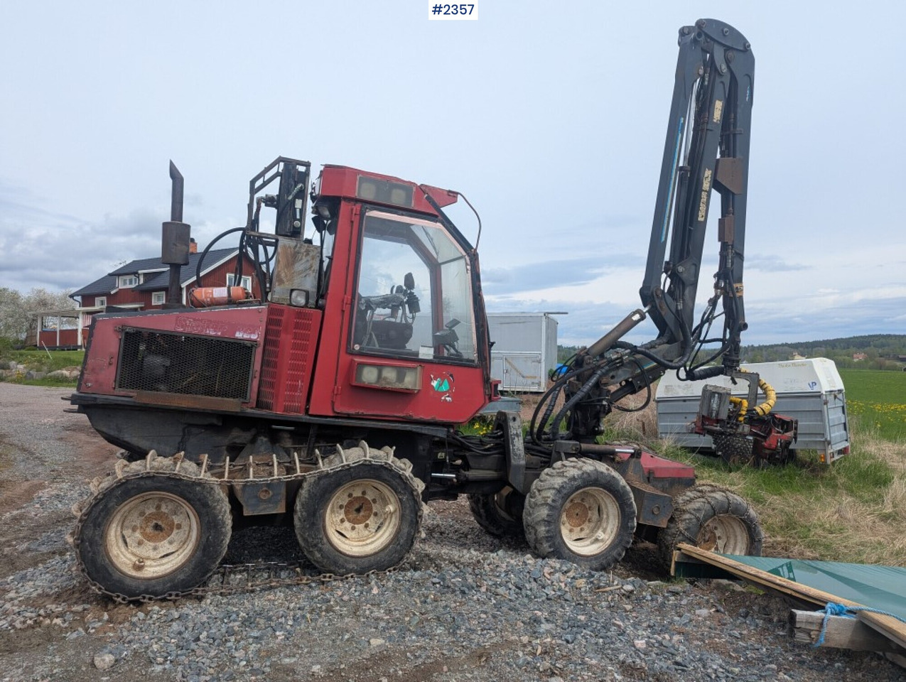 Thinning harvester, Steber BGS with Mowi crane - 收割机:图4 Thinning harvester, Steber BGS with Mowi crane - 收割机:图4