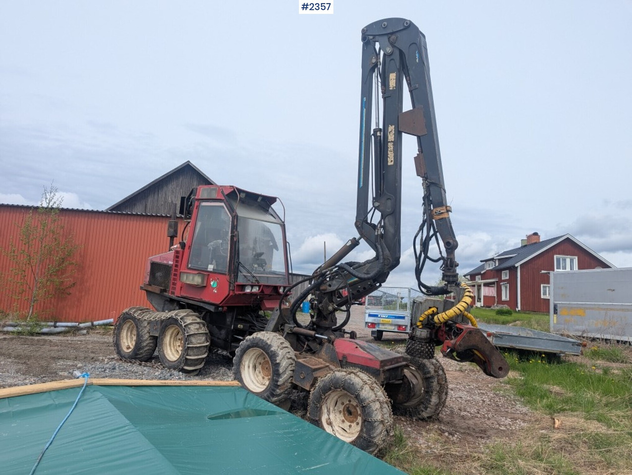 Thinning harvester, Steber BGS with Mowi crane - 收割机:图5 Thinning harvester, Steber BGS with Mowi crane - 收割机:图5
