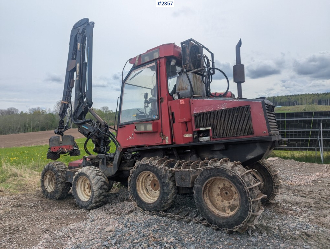 Thinning harvester, Steber BGS with Mowi crane - 收割机:图1 Thinning harvester, Steber BGS with Mowi crane - 收割机:图1