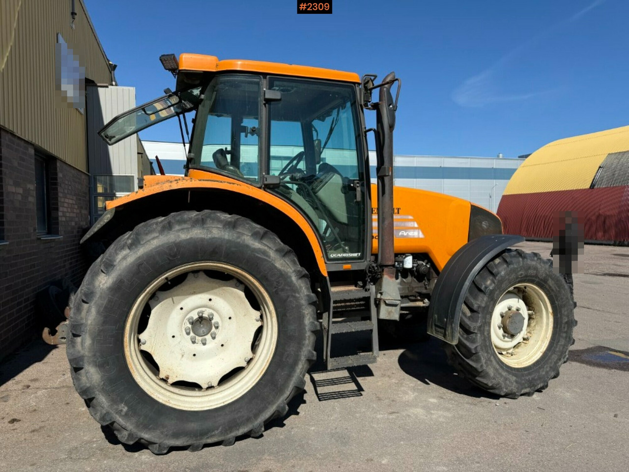 拖拉机 Tractor Renault Ares 630 RZ Only 1 owner (see video)：图5