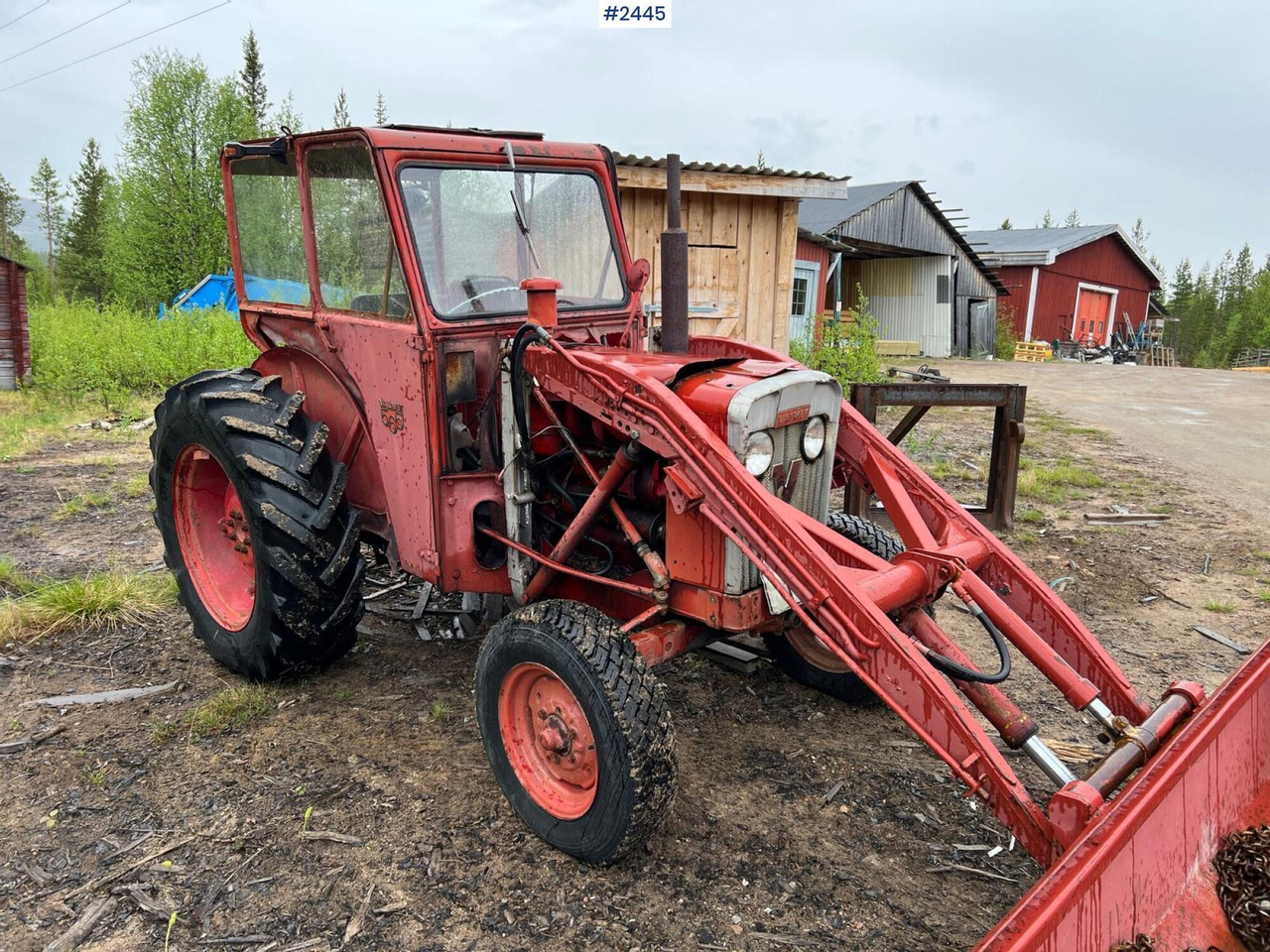 VALMET 565 Tractor with bucket - 拖拉机:图5 VALMET 565 Tractor with bucket - 拖拉机:图5