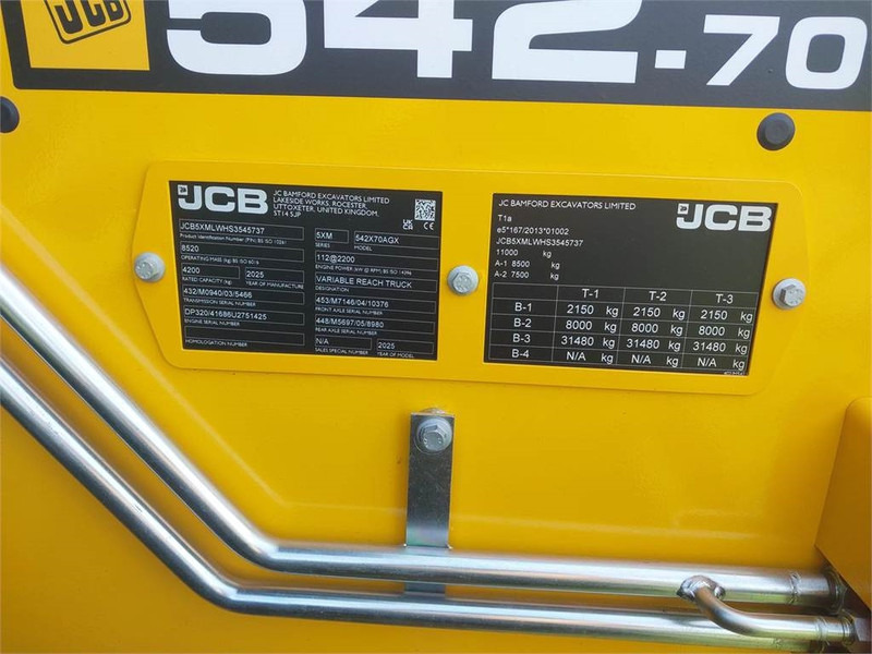 JCB 542-70 AgriXtra DTVT 租赁 JCB 542-70 AgriXtra DTVT：图7
