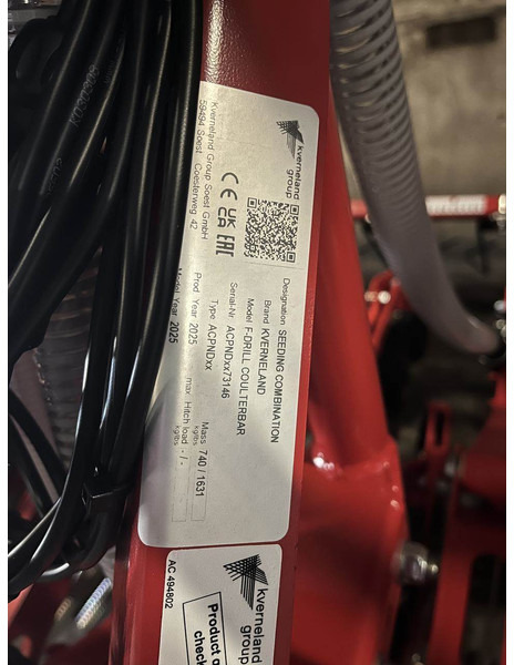 Kverneland CB 3000 3 punt - 联合条播机:图5 Kverneland CB 3000 3 punt - 联合条播机:图5