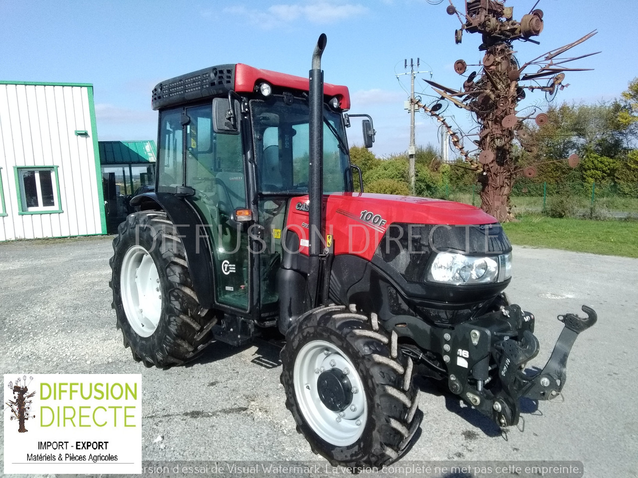 CASE IH TRACTEUR AGRICOLE QUANTUM 100 F - 拖拉机:图1 CASE IH TRACTEUR AGRICOLE QUANTUM 100 F - 拖拉机:图1