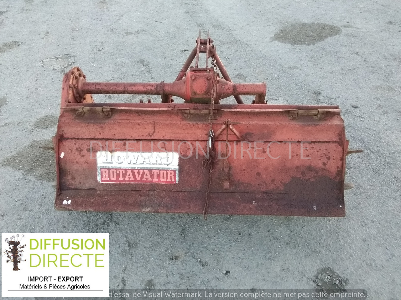 附件 适用于 建筑机械 HOWARD ROTAVATOR 130：图1