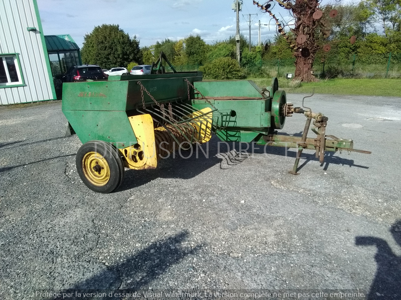 JOHN DEERE PRESSE MOYENNE DENSITE CB 300 - 方形打包机:图5 JOHN DEERE PRESSE MOYENNE DENSITE CB 300 - 方形打包机:图5