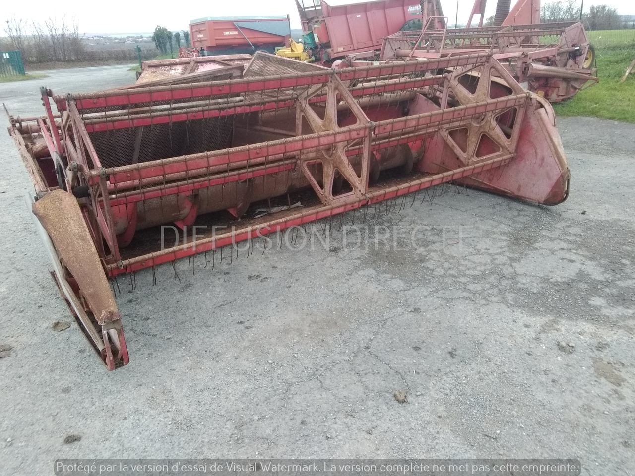 MASSEY FERGUSON MOISSONNEUSE BATTEUSE 500 - 收割机:图5 MASSEY FERGUSON MOISSONNEUSE BATTEUSE 500 - 收割机:图5