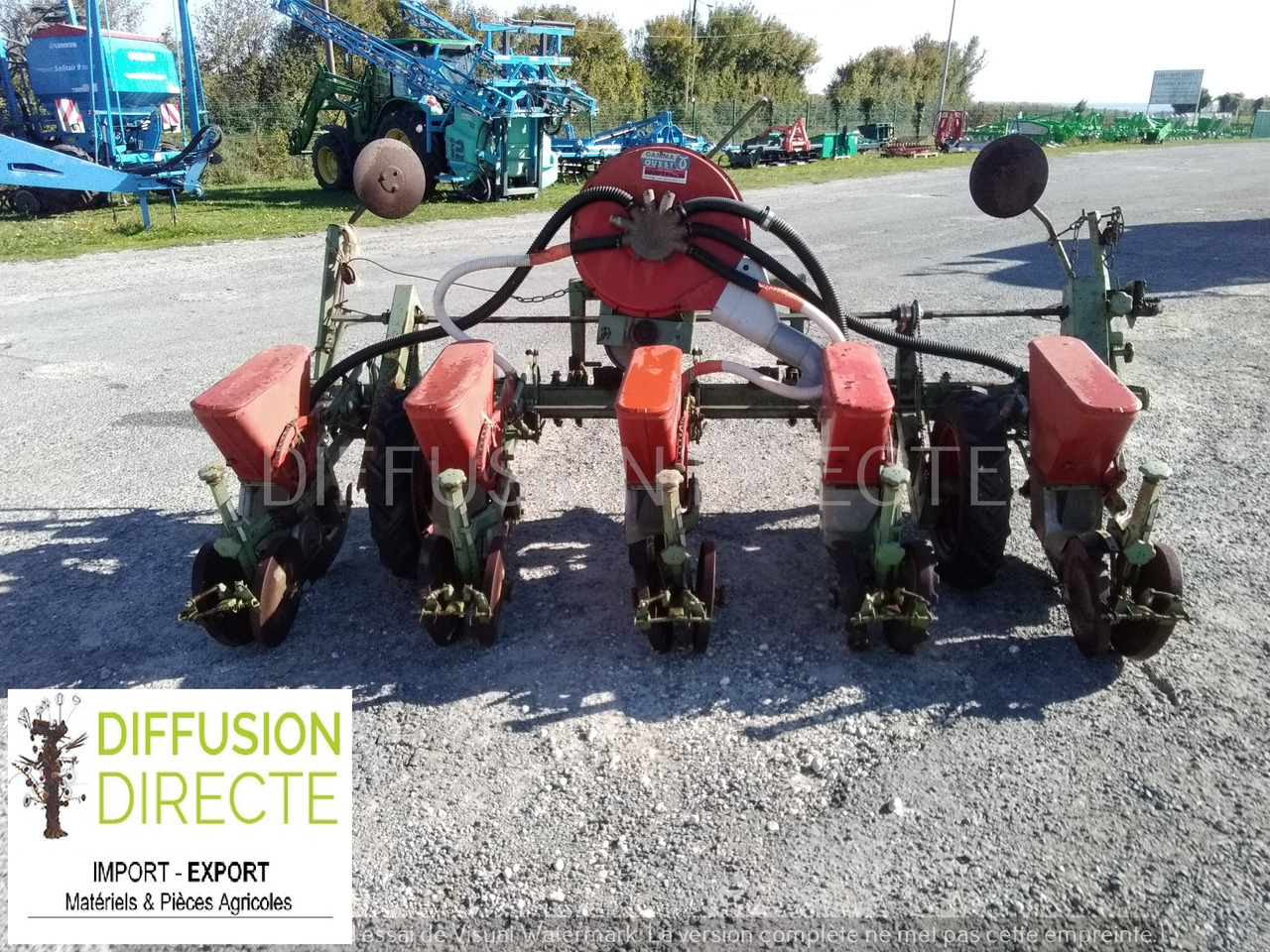 NODET SEMOIR MONOGRAINE PN II - 精准播种机:图1 NODET SEMOIR MONOGRAINE PN II - 精准播种机:图1