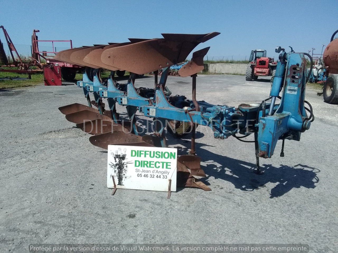 RABEWERK CHARRUE ALBATROS HA 120 SV - 犁:图1 RABEWERK CHARRUE ALBATROS HA 120 SV - 犁:图1