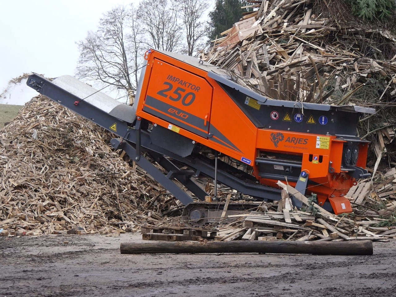 Arjes Impaktor 250 II - 工业破碎机:图3 Arjes Impaktor 250 II - 工业破碎机:图3