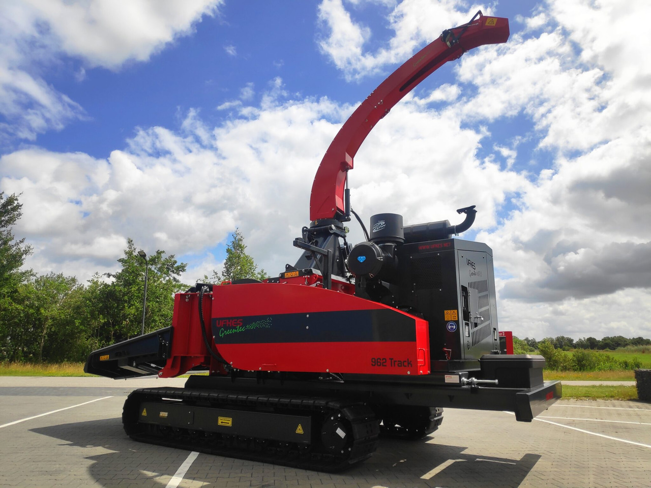 UFKES Greentec 962 Tracked Chipper - 碎木机:图5 UFKES Greentec 962 Tracked Chipper - 碎木机:图5