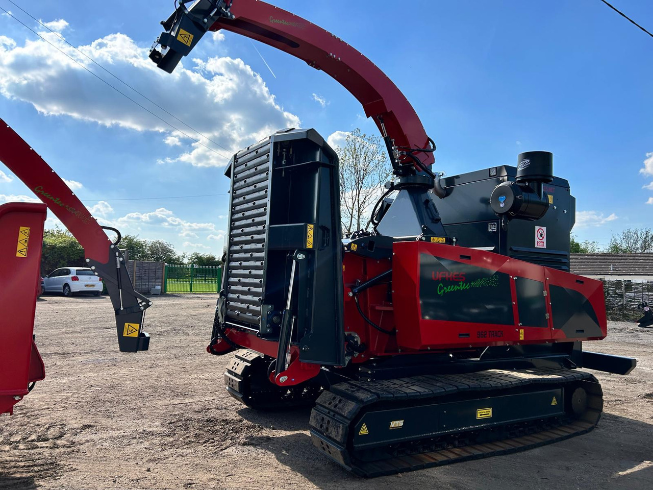 UFKES Greentec 962 Tracked Chipper - 碎木机:图4 UFKES Greentec 962 Tracked Chipper - 碎木机:图4