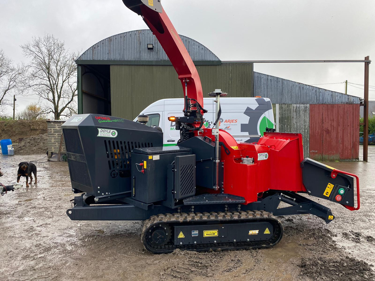 UFKES Greentec Cheetah 30 Tracked - 碎木机:图4 UFKES Greentec Cheetah 30 Tracked - 碎木机:图4