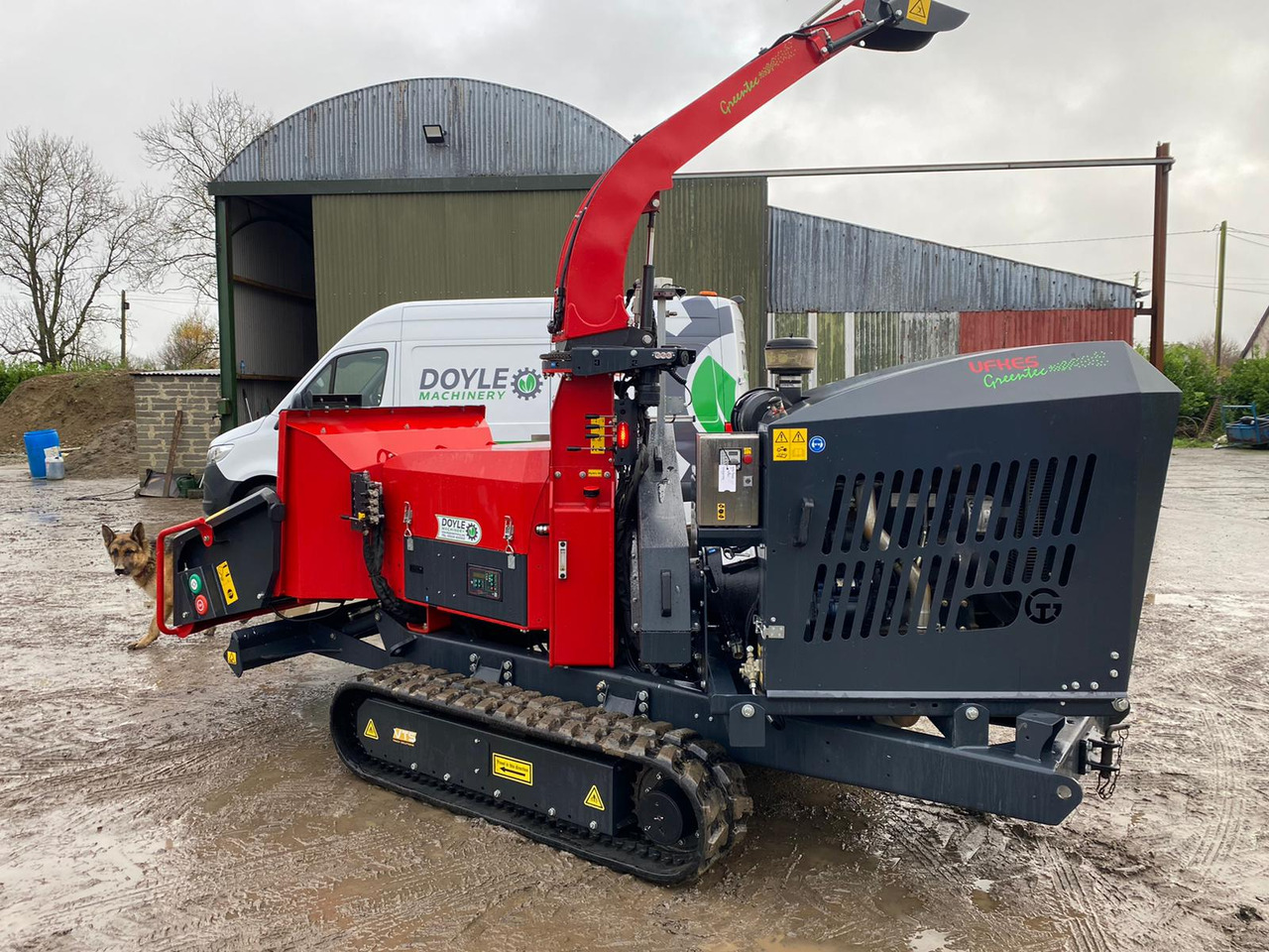 UFKES Greentec Cheetah 30 Tracked - 碎木机:图2 UFKES Greentec Cheetah 30 Tracked - 碎木机:图2