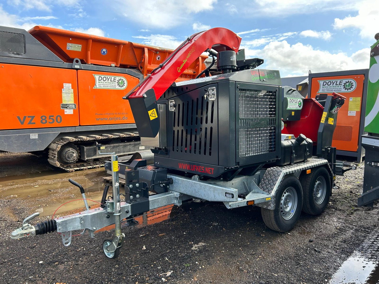 UFKES Greentec Jaguar 40-80 3.5T - 林业设备, 全挂车:图1 UFKES Greentec Jaguar 40-80 3.5T - 林业设备, 全挂车:图1