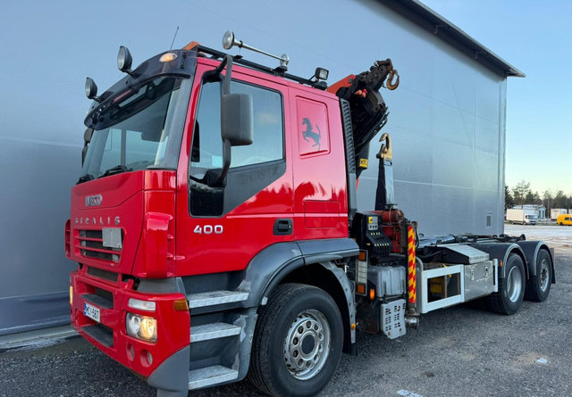 IvecoStralis 400 6x2 Palfinger - 吊钩升降车, 起重车:图1 IvecoStralis 400 6x2 Palfinger - 吊钩升降车, 起重车:图1