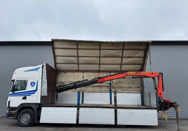 ScaniaScania 144G 6x2 - 厢式卡车, 起重车:图1 ScaniaScania 144G 6x2 - 厢式卡车, 起重车:图1