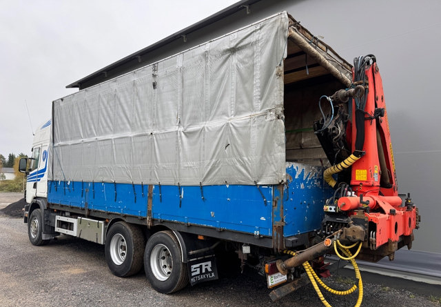 ScaniaScania 144G 6x2 - 厢式卡车, 起重车:图4 ScaniaScania 144G 6x2 - 厢式卡车, 起重车:图4