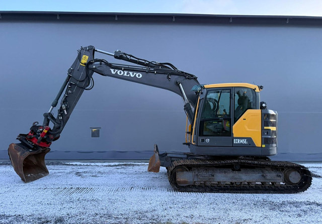 VolvoECR145EL + Rototilt - 履带式挖掘机:图1 VolvoECR145EL + Rototilt - 履带式挖掘机:图1