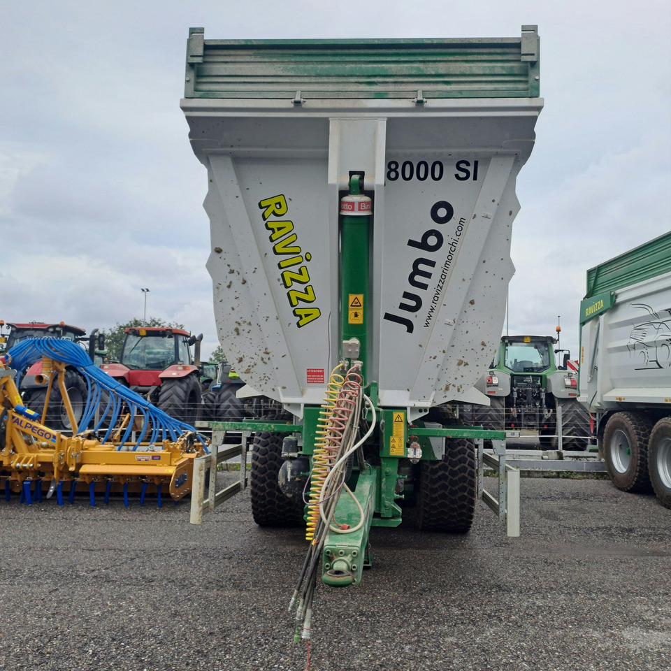 DUMPER RAVIZZA JUMBO 8000 ST - 翻斗拖车:图2 DUMPER RAVIZZA JUMBO 8000 ST - 翻斗拖车:图2