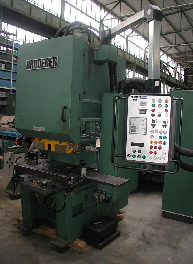 Kniehebelpresse BRUDERER - 金属加工机械:图3 Kniehebelpresse BRUDERER - 金属加工机械:图3