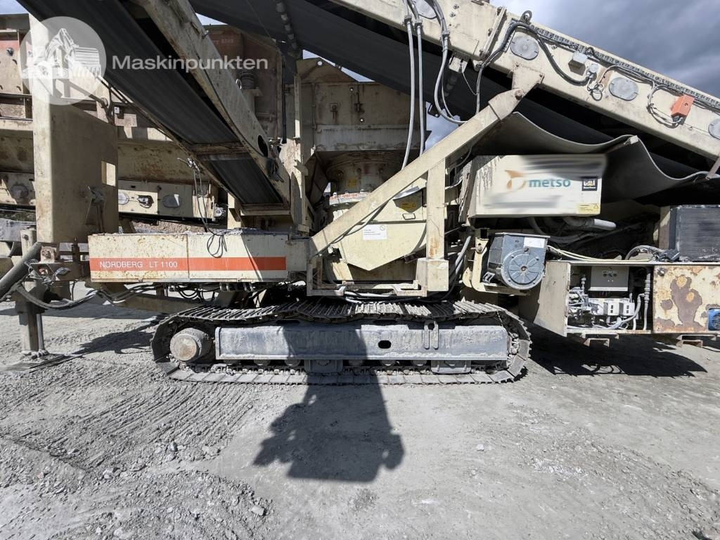 移动破碎机 Metso LT 1100 + Bandmatare：图16
