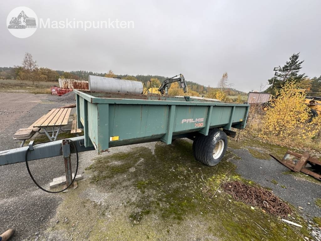 Palmse Trailer 700 Tippvagn  - 农场自卸拖车/ 自卸车:图1 Palmse Trailer 700 Tippvagn  - 农场自卸拖车/ 自卸车:图1
