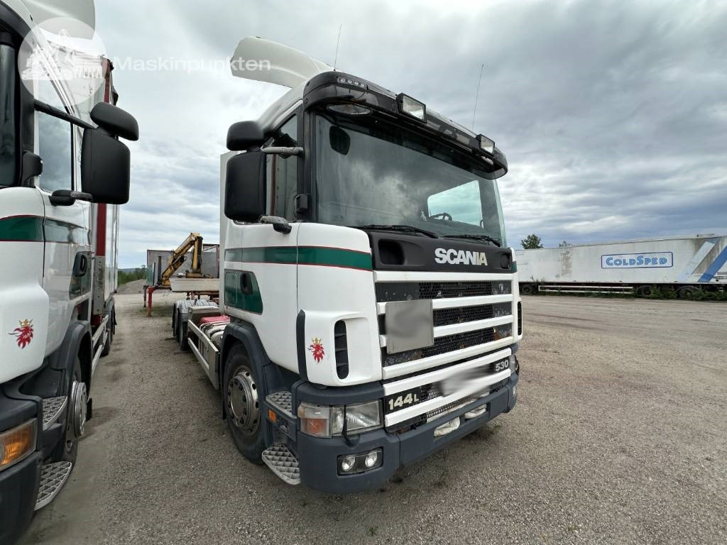 Scania R 124 LB - 集装箱运输车/ 可拆卸车身的卡车:图3 Scania R 124 LB - 集装箱运输车/ 可拆卸车身的卡车:图3