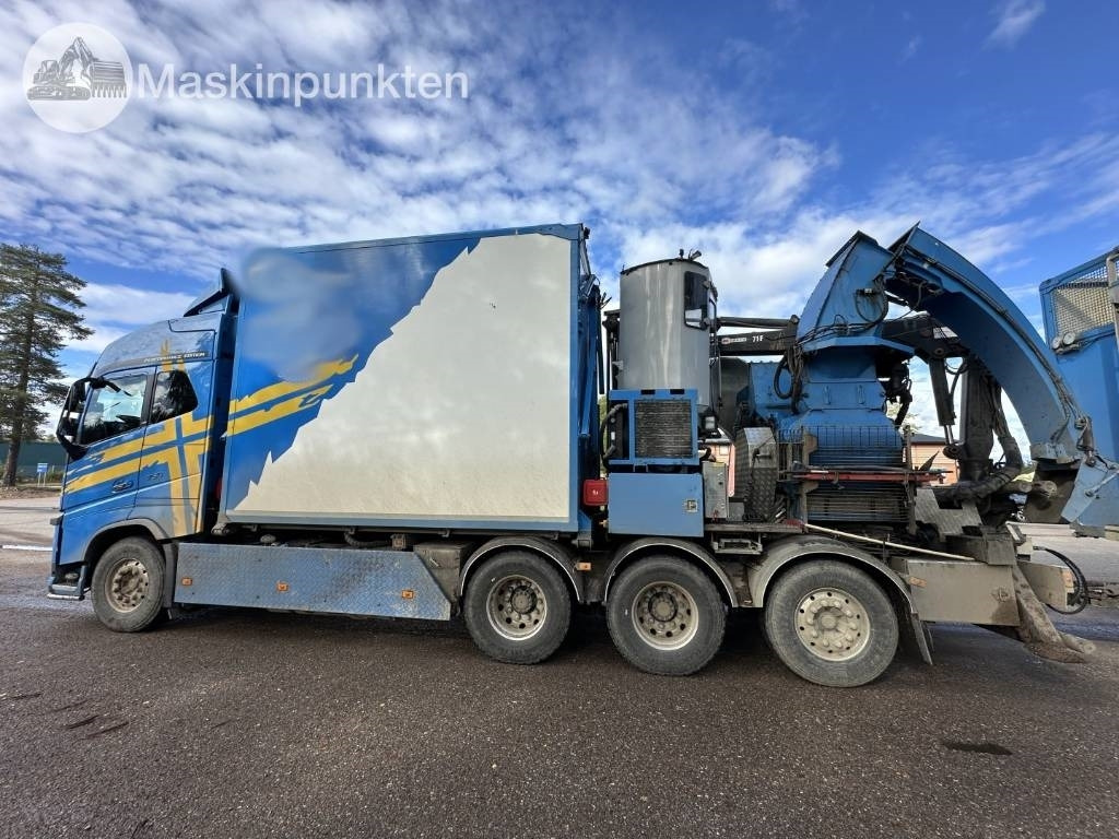 栏板式/ 平板卡车, 起重车 Volvo FH 16 750：图9
