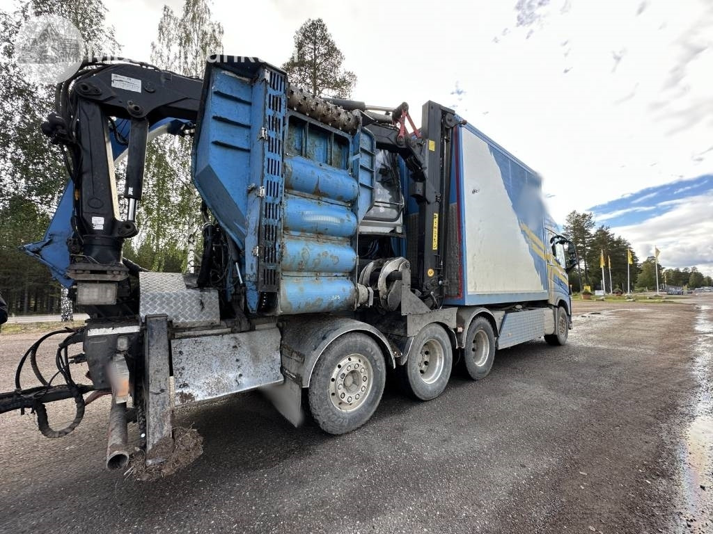 栏板式/ 平板卡车, 起重车 Volvo FH 16 750：图6