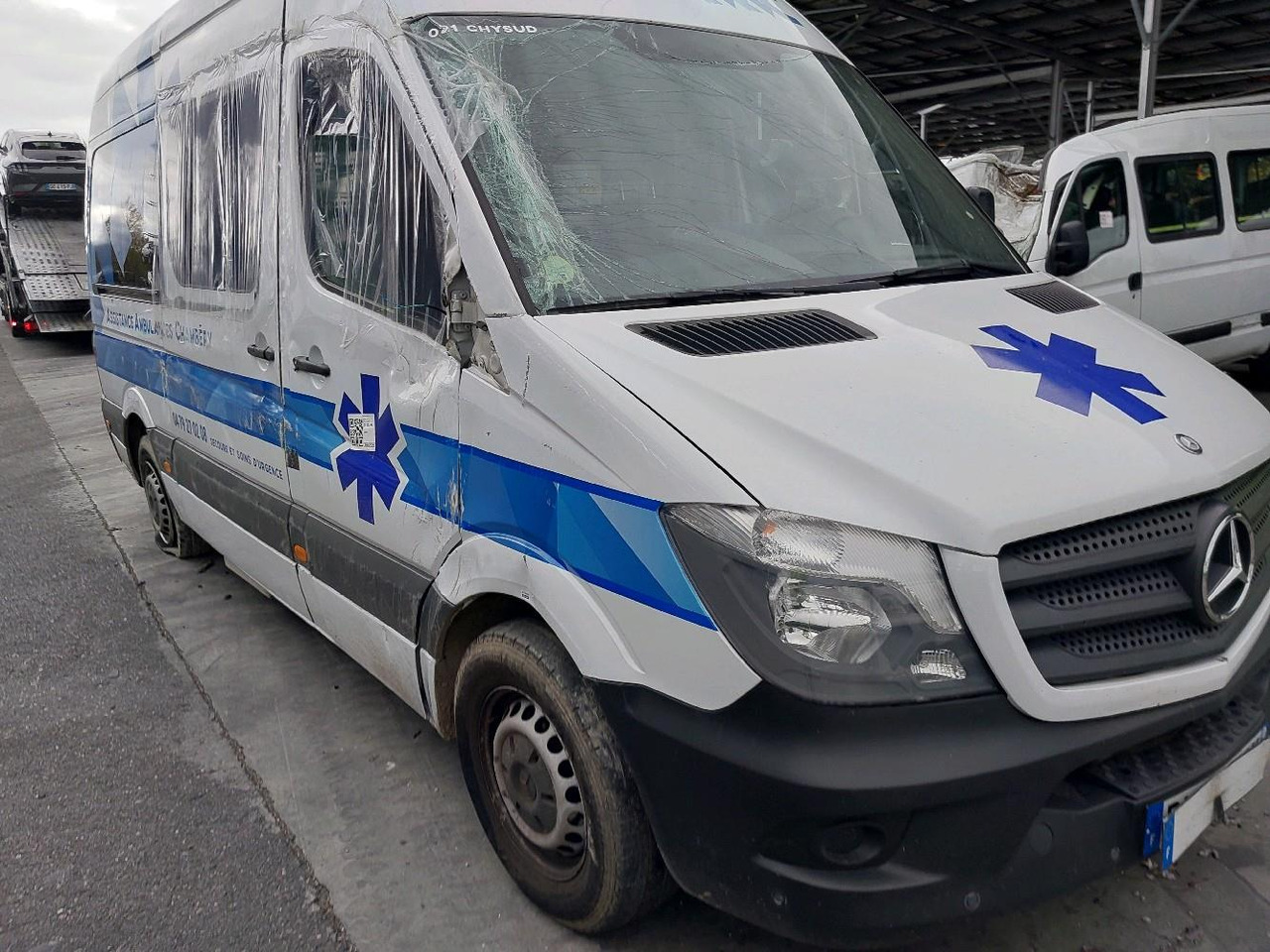 MERCEDES SPRINTER II 313 2.2 CDI 130 - 救护车:图2 MERCEDES SPRINTER II 313 2.2 CDI 130 - 救护车:图2