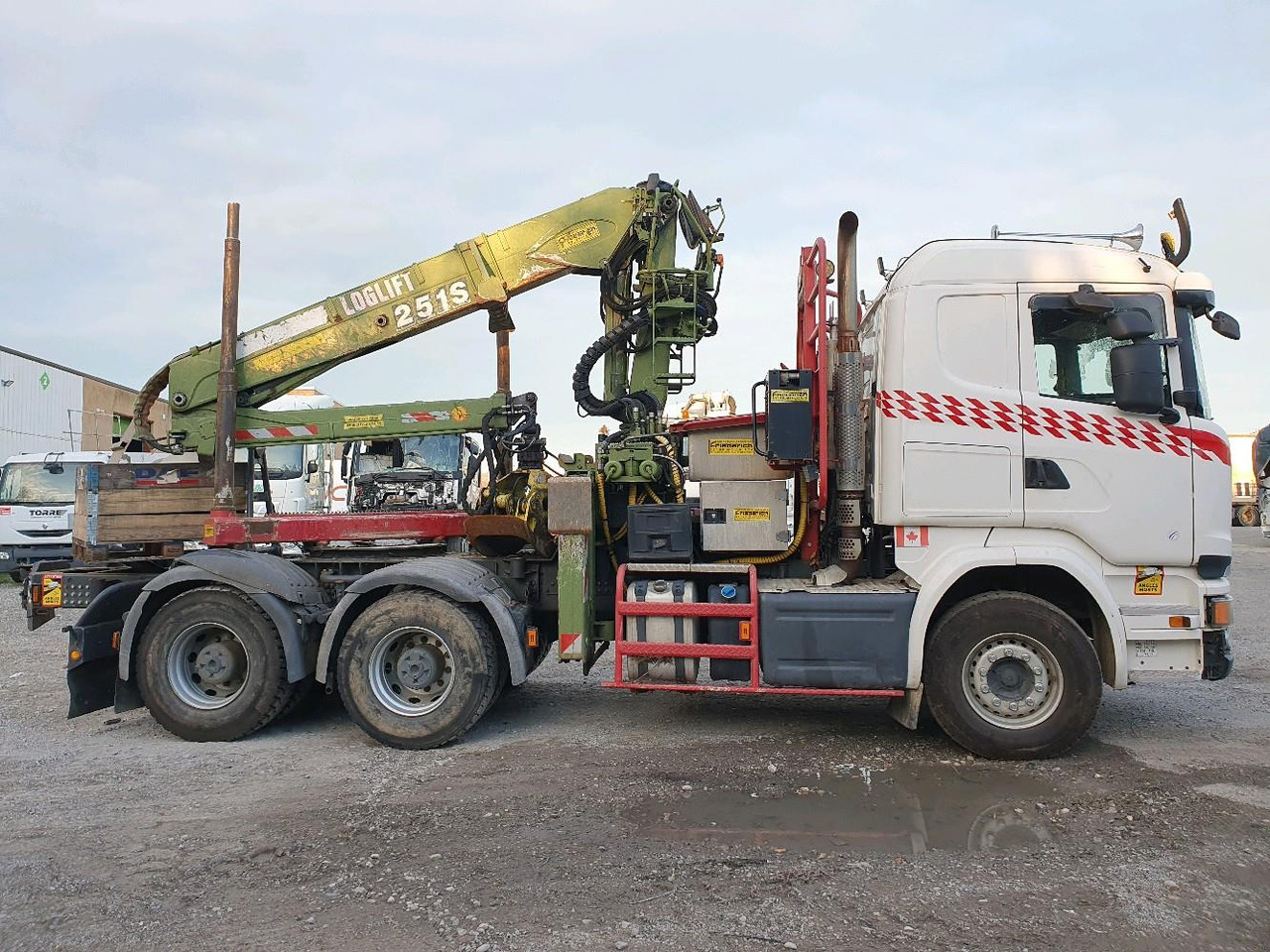 SCANIA R 580 FOREST GRUE - 牵引车:图3 SCANIA R 580 FOREST GRUE - 牵引车:图3