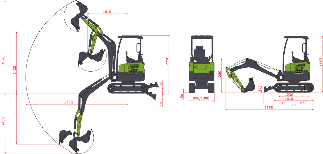 小型挖掘机 ZAOX ZA20A：图22