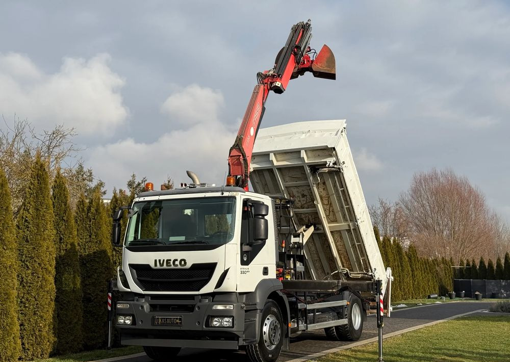 Iveco STRALIS 330 / 4x2 / FASSI F135 / WYWROTKA - 翻斗车:图1 Iveco STRALIS 330 / 4x2 / FASSI F135 / WYWROTKA - 翻斗车:图1