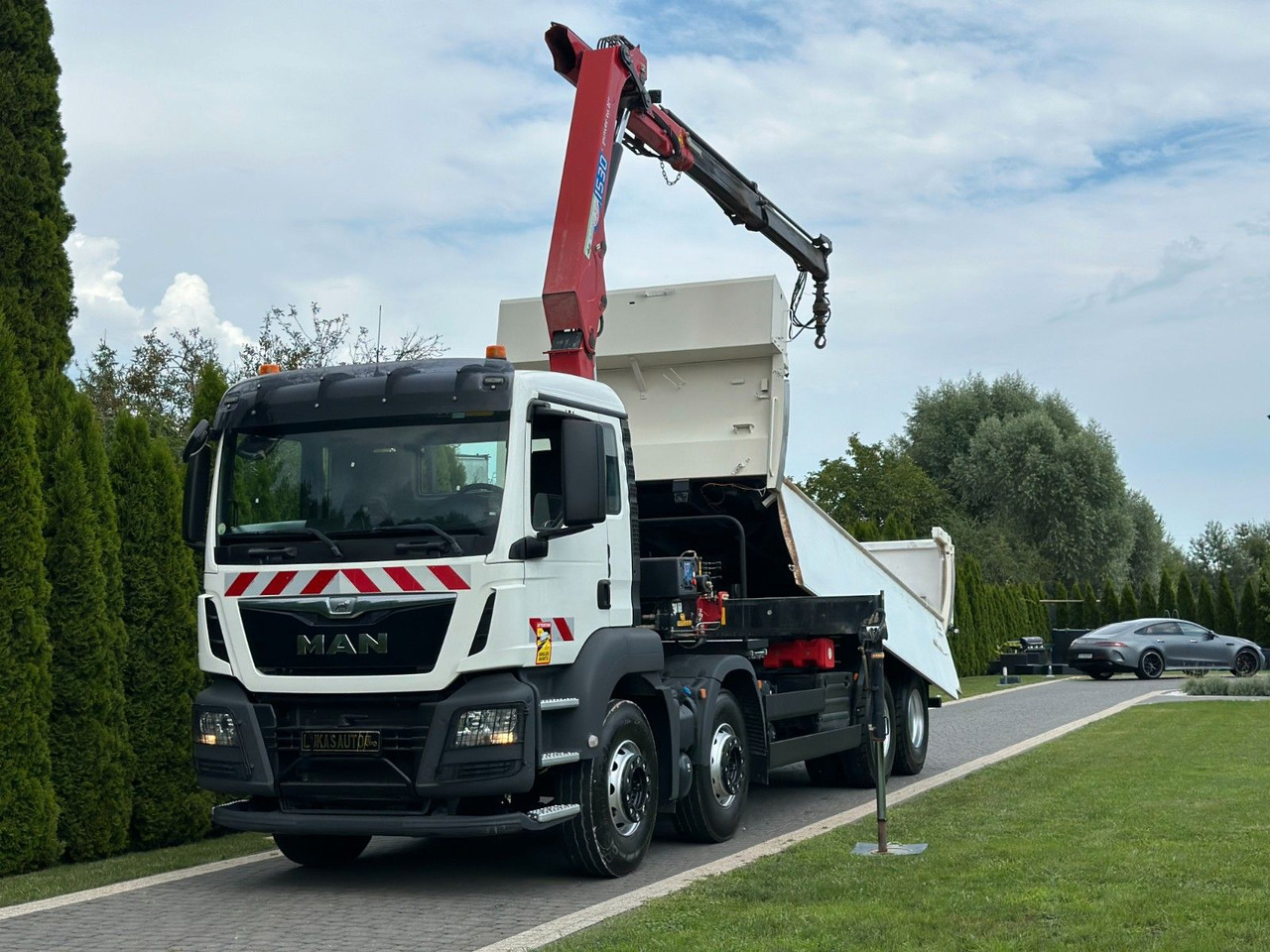 MAN TGS 440 / 8x4 /CRANE HMF 1530/ TIPPER - 起重车:图1 MAN TGS 440 / 8x4 /CRANE HMF 1530/ TIPPER - 起重车:图1