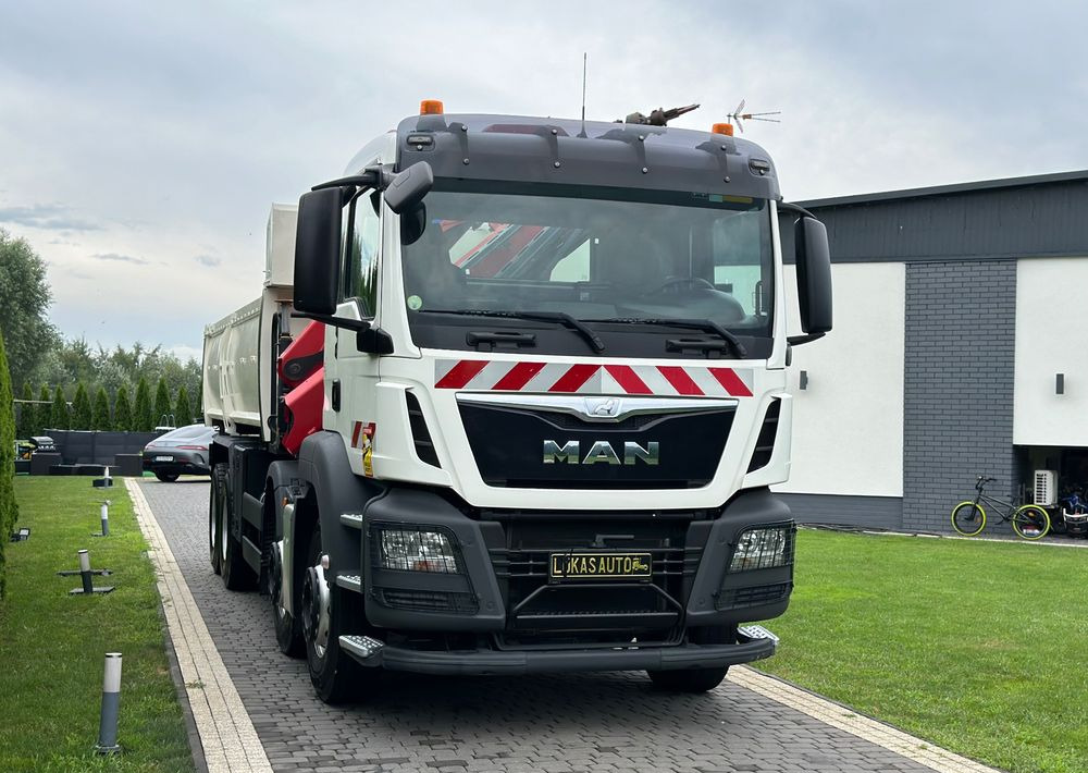 MAN TGS 440 / 8x4 / HMF 1530 / HYDROBURTA - 翻斗车:图3 MAN TGS 440 / 8x4 / HMF 1530 / HYDROBURTA - 翻斗车:图3