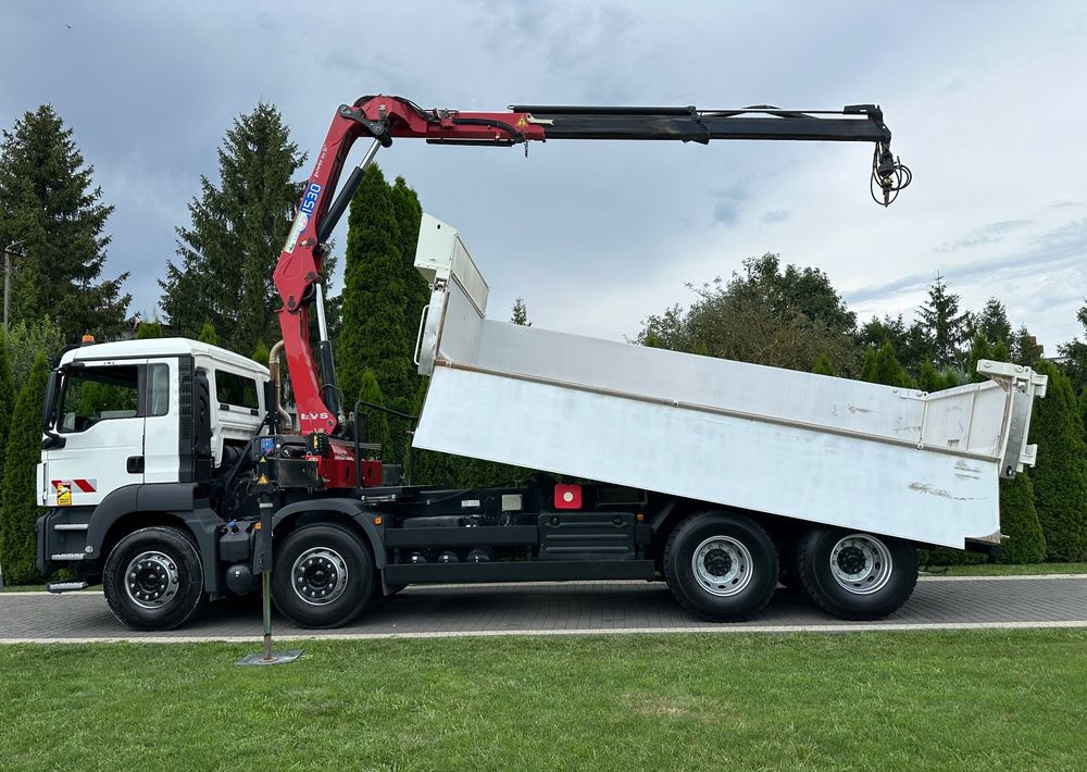 MAN TGS 440 / 8x4 / HMF 1530 / HYDROBURTA - 翻斗车:图4 MAN TGS 440 / 8x4 / HMF 1530 / HYDROBURTA - 翻斗车:图4