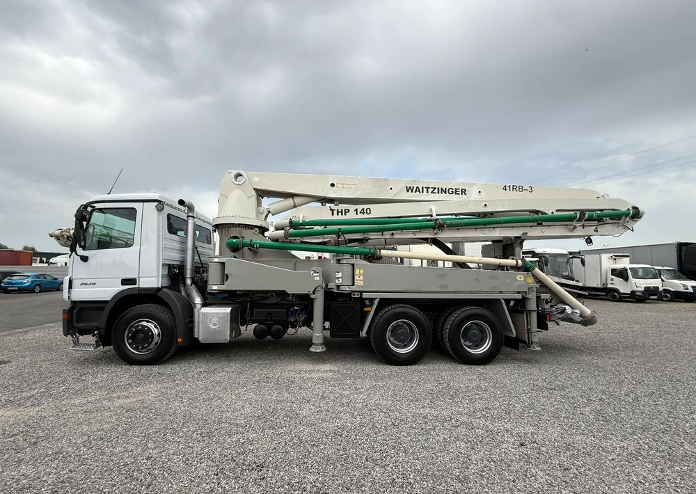 Mercedes-Benz ACTROS 2636 6X4 36 M WAITZINGER - 混凝土泵车:图4 Mercedes-Benz ACTROS 2636 6X4 36 M WAITZINGER - 混凝土泵车:图4