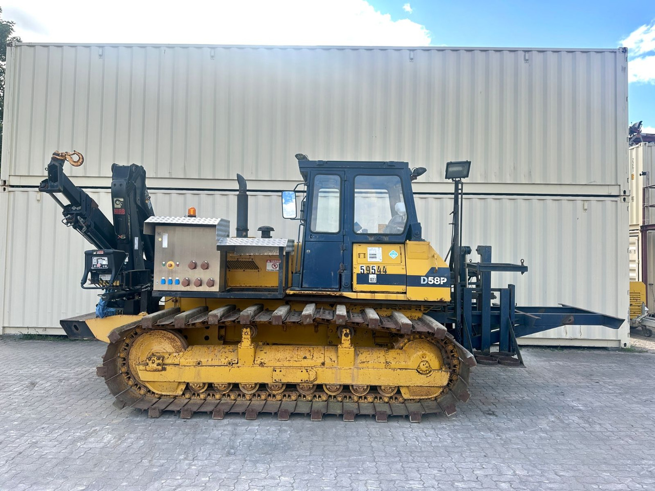 Komatsu D58P-1 / Original 9.661 H / Hiab 099 DOU Kran - 推土机:图2 Komatsu D58P-1 / Original 9.661 H / Hiab 099 DOU Kran - 推土机:图2