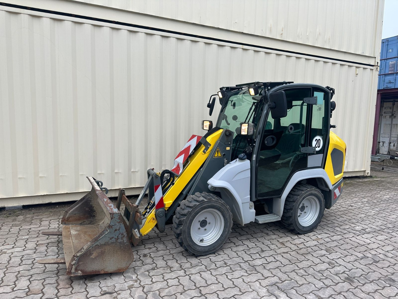 Kramer 5035 / 2021 BJ / 748 H / Schaufel + Gabel - 轮式装载机:图1 Kramer 5035 / 2021 BJ / 748 H / Schaufel + Gabel - 轮式装载机:图1