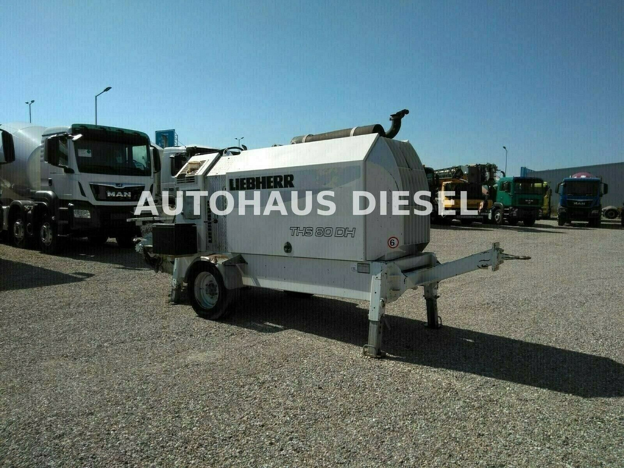 Liebherr THS 80 DH - 固定式混凝土泵:图2 Liebherr THS 80 DH - 固定式混凝土泵:图2