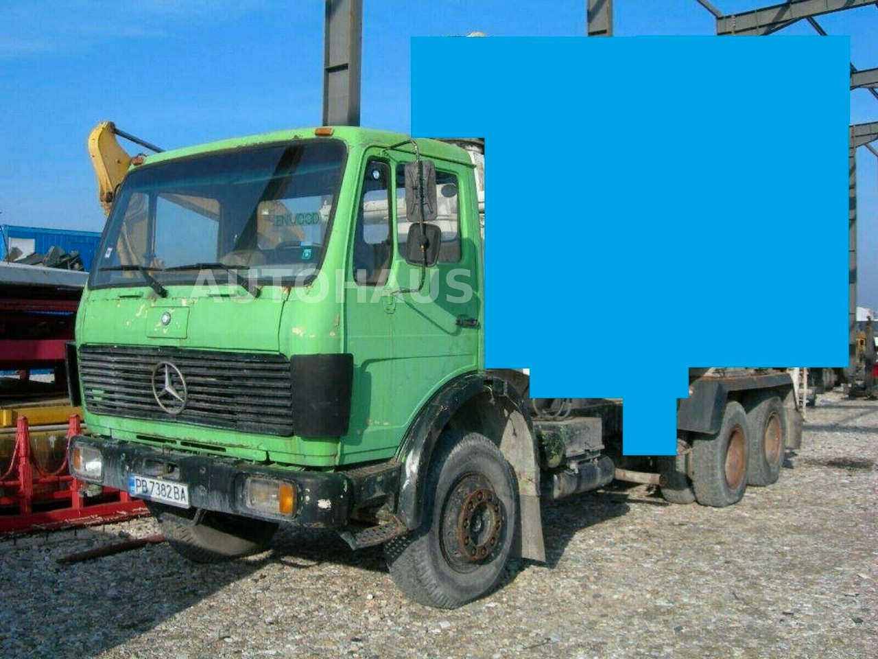 Mercedes-Benz 2222 - 混凝土泵车:图1 Mercedes-Benz 2222 - 混凝土泵车:图1