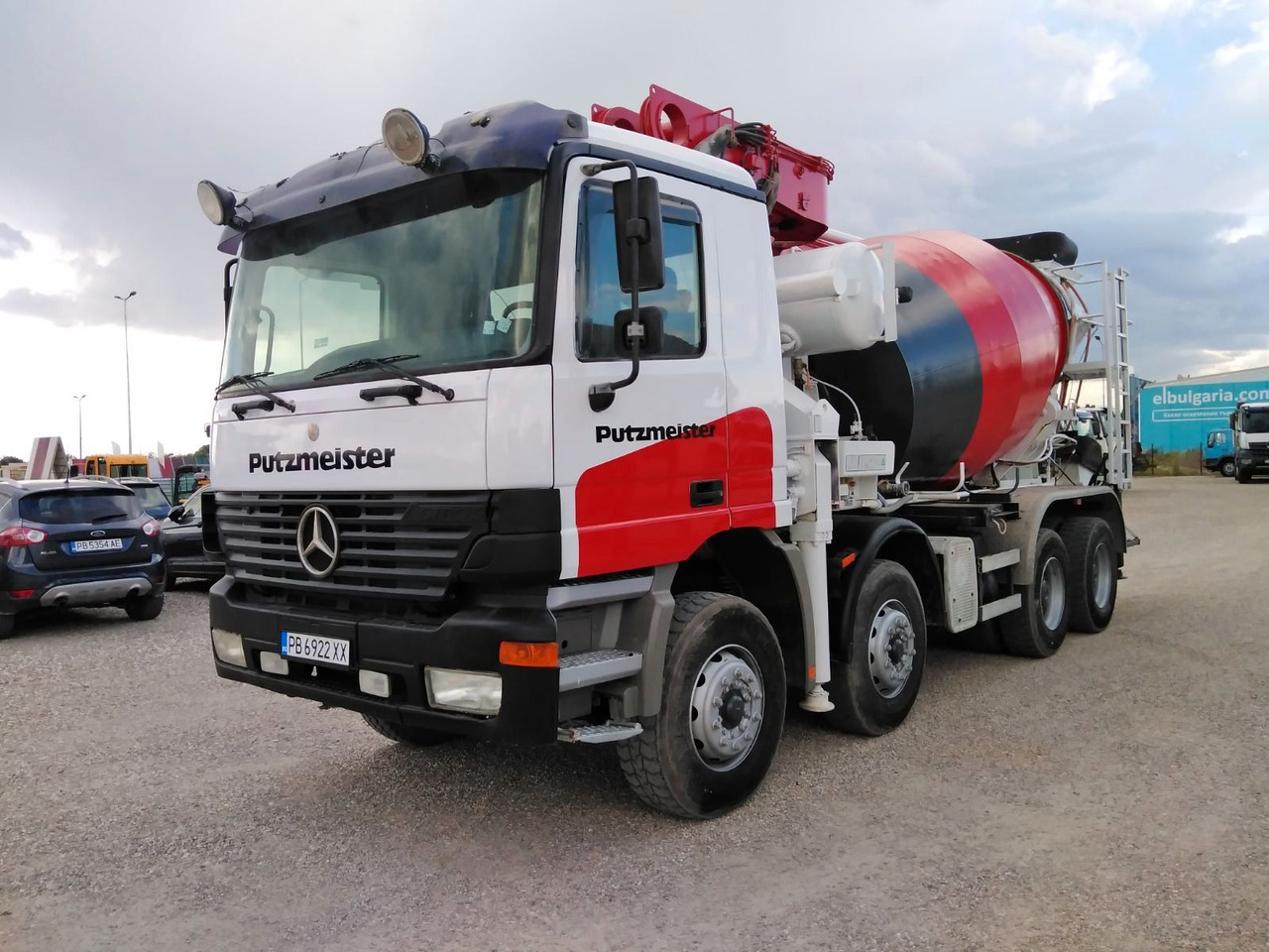 Mercedes-Benz ACTROS 3240 Putzmeister 26.67S - 搅拌泵卡车:图3 Mercedes-Benz ACTROS 3240 Putzmeister 26.67S - 搅拌泵卡车:图3