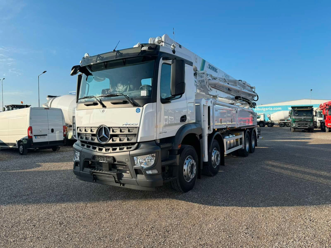 Mercedes-Benz AROCS 3746 SCHWING S43SX III - 混凝土泵车:图3 Mercedes-Benz AROCS 3746 SCHWING S43SX III - 混凝土泵车:图3