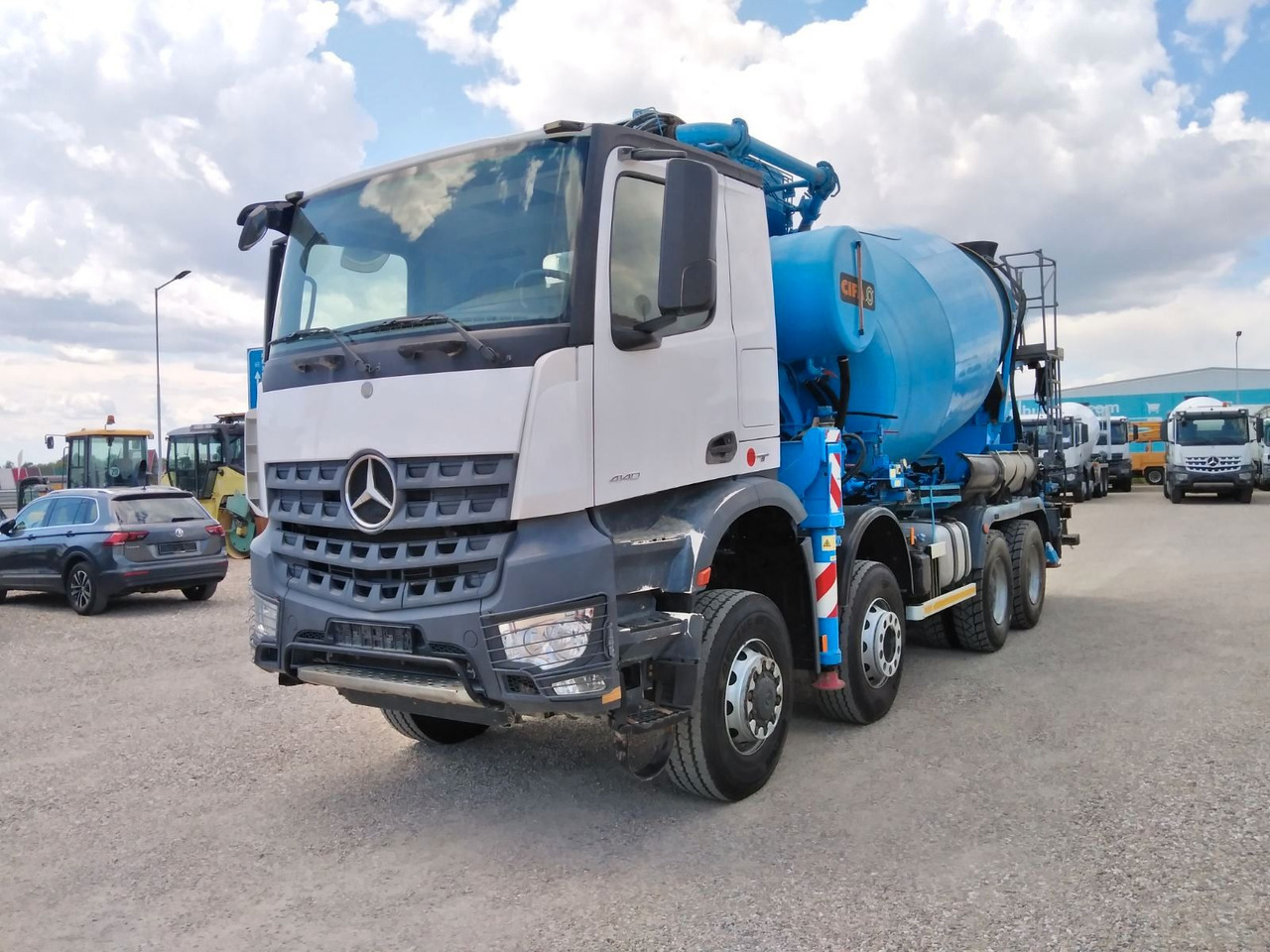 Mercedes-Benz AROCS 4140 CIFA MAGNUM MK28.4L 8X6 - 搅拌泵卡车:图3 Mercedes-Benz AROCS 4140 CIFA MAGNUM MK28.4L 8X6 - 搅拌泵卡车:图3
