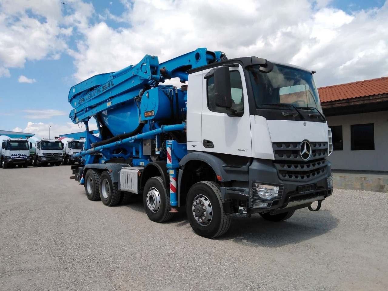 Mercedes-Benz AROCS 4140 CIFA MAGNUM MK28.4L 8X6 - 搅拌泵卡车:图1 Mercedes-Benz AROCS 4140 CIFA MAGNUM MK28.4L 8X6 - 搅拌泵卡车:图1