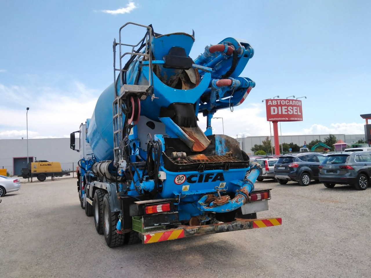 Mercedes-Benz AROCS 4140 CIFA MAGNUM MK28.4L 8X6 - 搅拌泵卡车:图5 Mercedes-Benz AROCS 4140 CIFA MAGNUM MK28.4L 8X6 - 搅拌泵卡车:图5